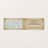 ヴィンテージソファ、ヴィンテージ紙、アンティークディーラー、店舗 名刺 (内部フラット)