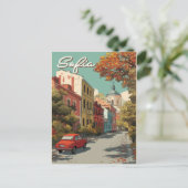 ヴィンテージソフィア | ブルガリア資本旅行 ポストカード (スタンド正面)