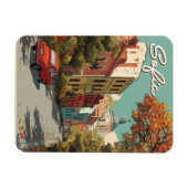 ヴィンテージソフィア | ブルガリア資本旅行 マグネット (横)