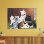 ヴィンテージソフィー・スペルリヒ・キテンス キャンバスプリント (インサイチュ (リビング))