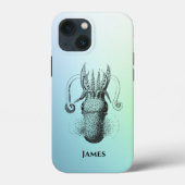 ヴィンテージソフトアクアグラデーションの名前 Case-Mate iPhoneケース (裏面)