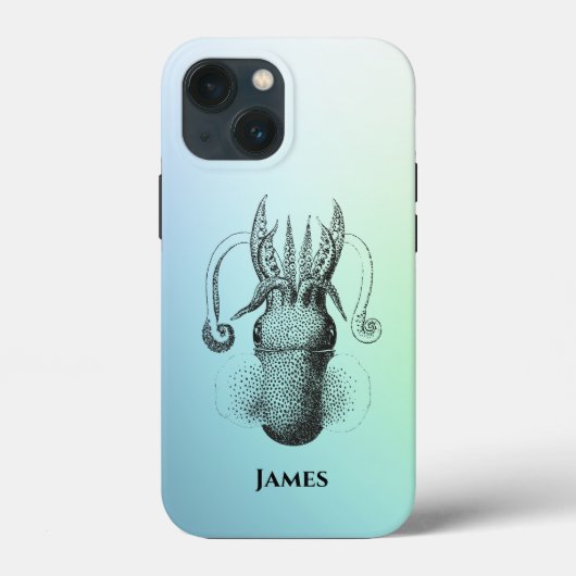 ヴィンテージソフトアクアグラデーションの名前 Case-Mate iPhoneケース (裏面)