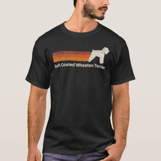 ヴィンテージソフトコートウィートテリアレトロママパパ Tシャツ