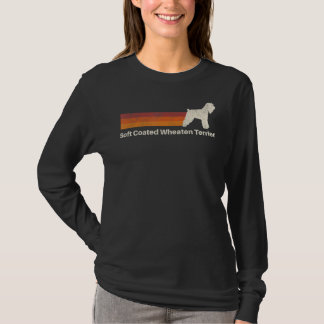 ヴィンテージソフトコートウィートテリアレトロママパパ Tシャツ