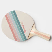 ヴィンテージソフトシーストライプのシェル名 卓球ラケット (横)