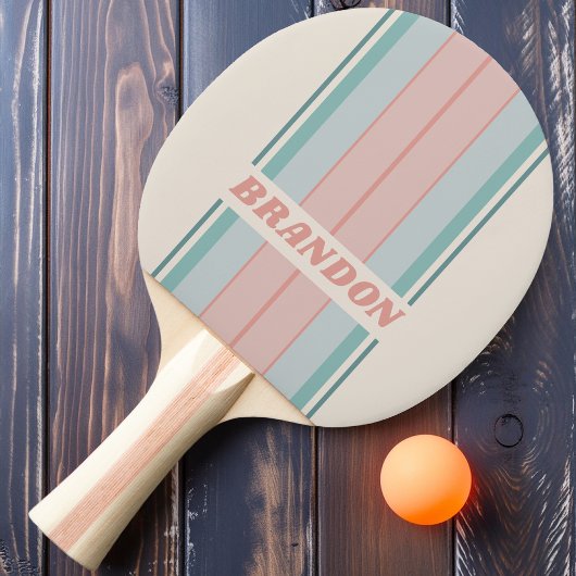 ヴィンテージソフトシーストライプシェルボード名 卓球ラケット