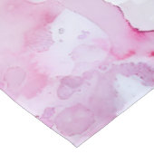 ヴィンテージソフトピンク花弁 テーブルクロス (アングル)