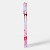 ヴィンテージソフトピンク花弁 Case-Mate iPhoneケース (裏面 / 左)