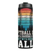 ヴィンテージソフトボールパパビッグボール タンブラー (正面)