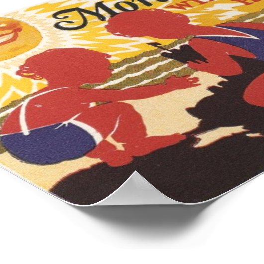 ヴィンテージソルトアドワシントンアイオワ ポスター (角)