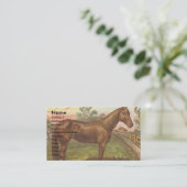 ヴィンテージソレルホース 名刺 (スタンド正面)