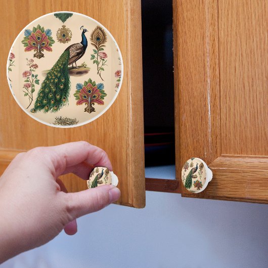 ヴィンテージソロピーコック セラミックノブ