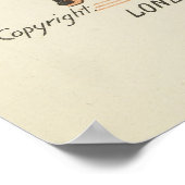 ヴィンテージソングシートプアーキャラハン ポスター (角)