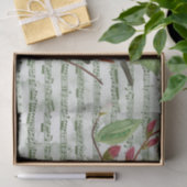 ヴィンテージソングバードオンシートミュージック 薄葉紙 (ギフト)