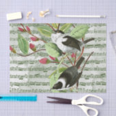 ヴィンテージソングバードオンシートミュージック 薄葉紙 (クラフト)