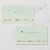 ヴィンテージソングバ結婚ーズ座席表 プレイスカード (正面/裏面)
