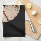 ヴィンテージソンデルン金属探偵団 キッチンタオル (四つ折り)