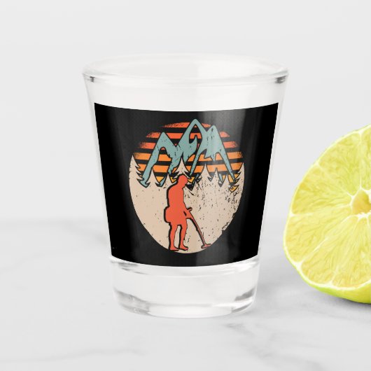 ヴィンテージソンデルン金属探偵団 ショットグラス (正面)