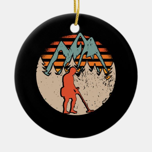 ヴィンテージソンデルン金属探偵団 セラミックオーナメント (正面)