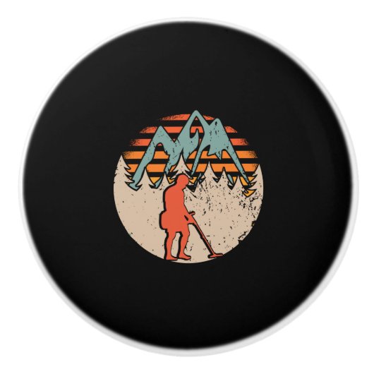 ヴィンテージソンデルン金属探偵団 セラミックノブ (正面)