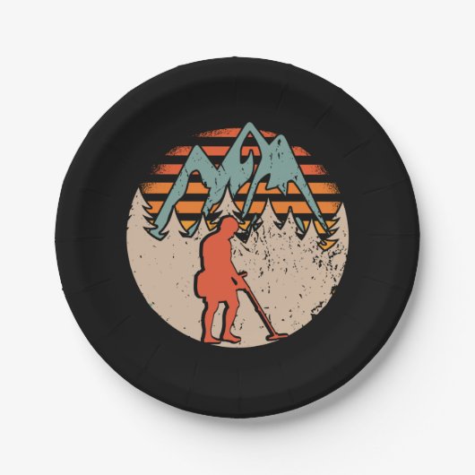 ヴィンテージソンデルン金属探偵団 ペーパープレート (正面)