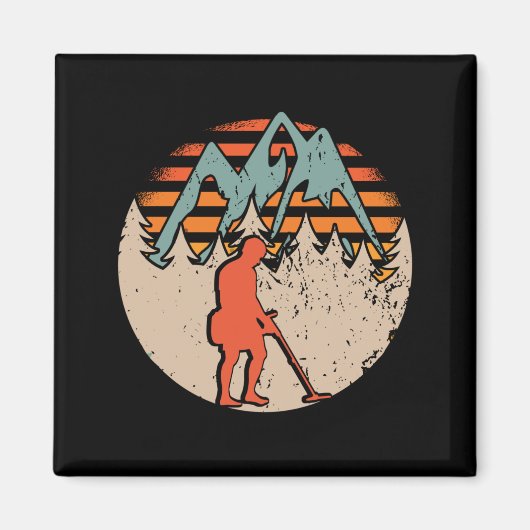 ヴィンテージソンデルン金属探偵団 マグネット (正面)