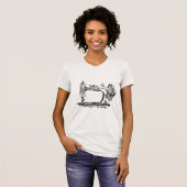 ヴィンテージソーイングマシン Tシャツ (正面フル)
