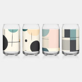 ヴィンテージソーダ缶ガラスのレプリカ飲み物用品捕集装置 ガラス缶 (裏面)