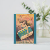 ヴィンテージソープアドハウスフェアリー葉書 ポストカード (スタンド正面)