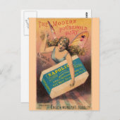 ヴィンテージソープアドフェアリー ポストカード (正面/裏面)