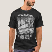 ヴィンテージソー警告- May Autovally Start Sawi Tシャツ (正面)