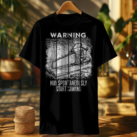 ヴィンテージソー警告- May Autovally Start Sawi Tシャツ