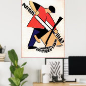 ヴィンテージソ連プロパガンダポスター ポスター (ホームオフィス)