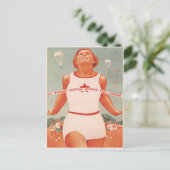 ヴィンテージソ連プロパガンダ ポストカード (スタンド正面)