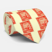 ヴィンテージソ連~ソ連~ソ連~CCCP~郵便切手 ネクタイ (ロール)