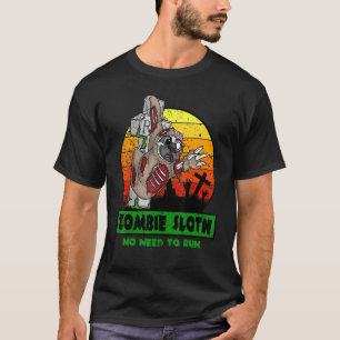 ヴィンテージゾンビスロース走ハロウィンCos Tシャツ