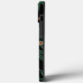 ヴィンテージタイガーとクジャクのケースメイト Case-Mate iPhoneケース (裏面 / 左)