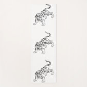 ヴィンテージタイガーアジア文化 ヨガマット (正面)