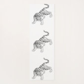 ヴィンテージタイガーアジア文化 ヨガマット (裏面)