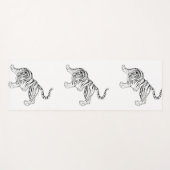 ヴィンテージタイガーアジア文化 ヨガマット (正面(横))