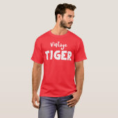 ヴィンテージタイガーアニマル Tシャツ (正面フル)
