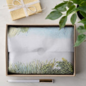 ヴィンテージタイガーイラストレーションの切り離し 薄葉紙 (ギフト)