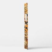 ヴィンテージタイガーサファリワイルドライフパターン Case-Mate iPhoneケース (裏面 / 右)