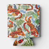 ヴィンテージタイガージャングルの水色 缶クーラー (裏面)