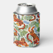 ヴィンテージタイガージャングルの水色 缶クーラー (缶裏面)