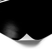 ヴィンテージタイガーススクールスポーツネームレトロ ポスター (コーナー)