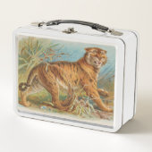 ヴィンテージタイガーメタルランチボックス メタルランチボックス (正面)