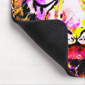 ヴィンテージタイガー – タイガー大きな猫 – 野生動物 マウスパッド (コーナー)