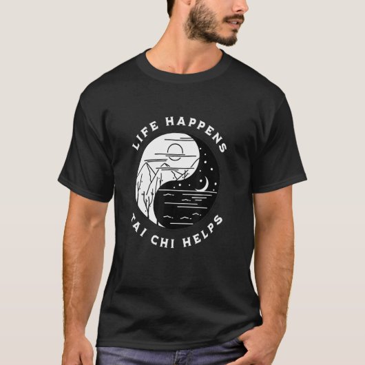 ヴィンテージタイチーライフが起こるタイチ救済ーデイNig Tシャツ (正面)