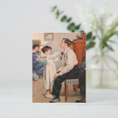 ヴィンテージタイディングダディズタイ ポストカード (スタンド正面)